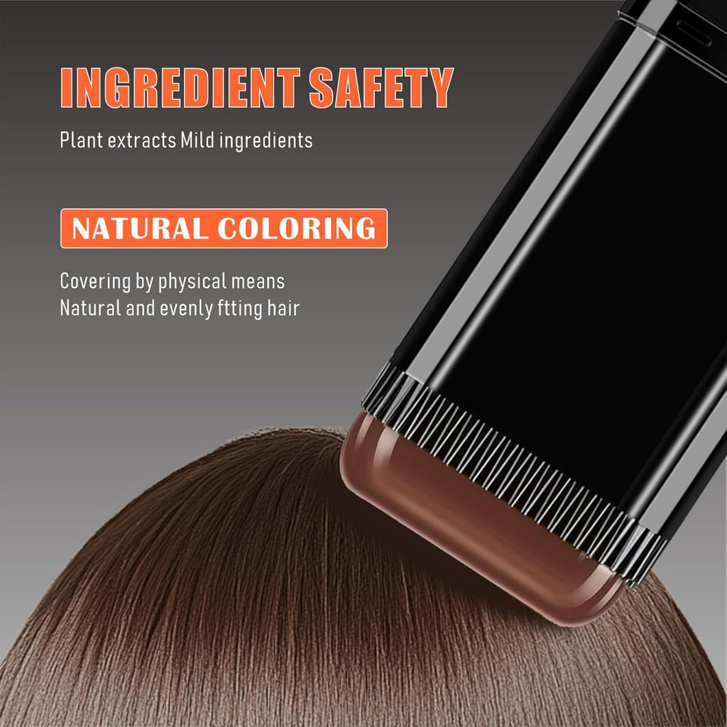 Temporary Hair Tinte Pencil Set with Comb - 3 Colors for Root Covering