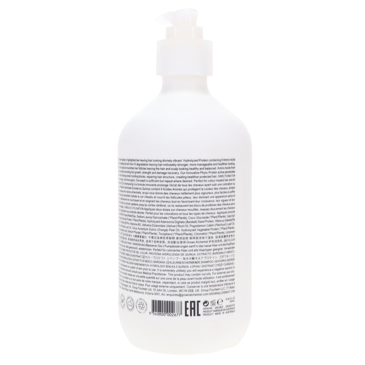 Colour Protect Shampoo 16.9 oz for Fine and Flat Hair - Hydrating & Volumizing