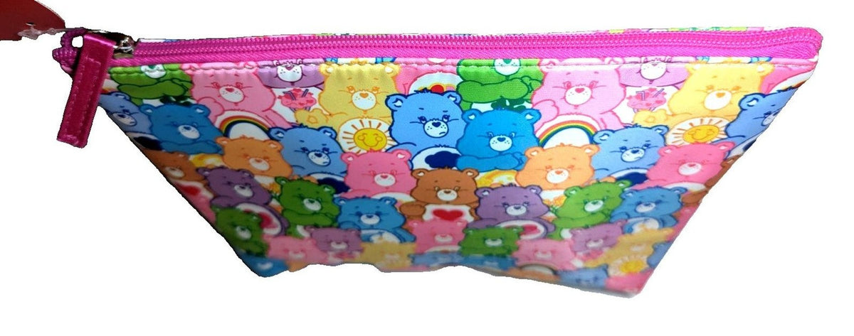 Care Bears Makeup Bag - Zipper Closure Cosmetic Pouch for Travel & Gift