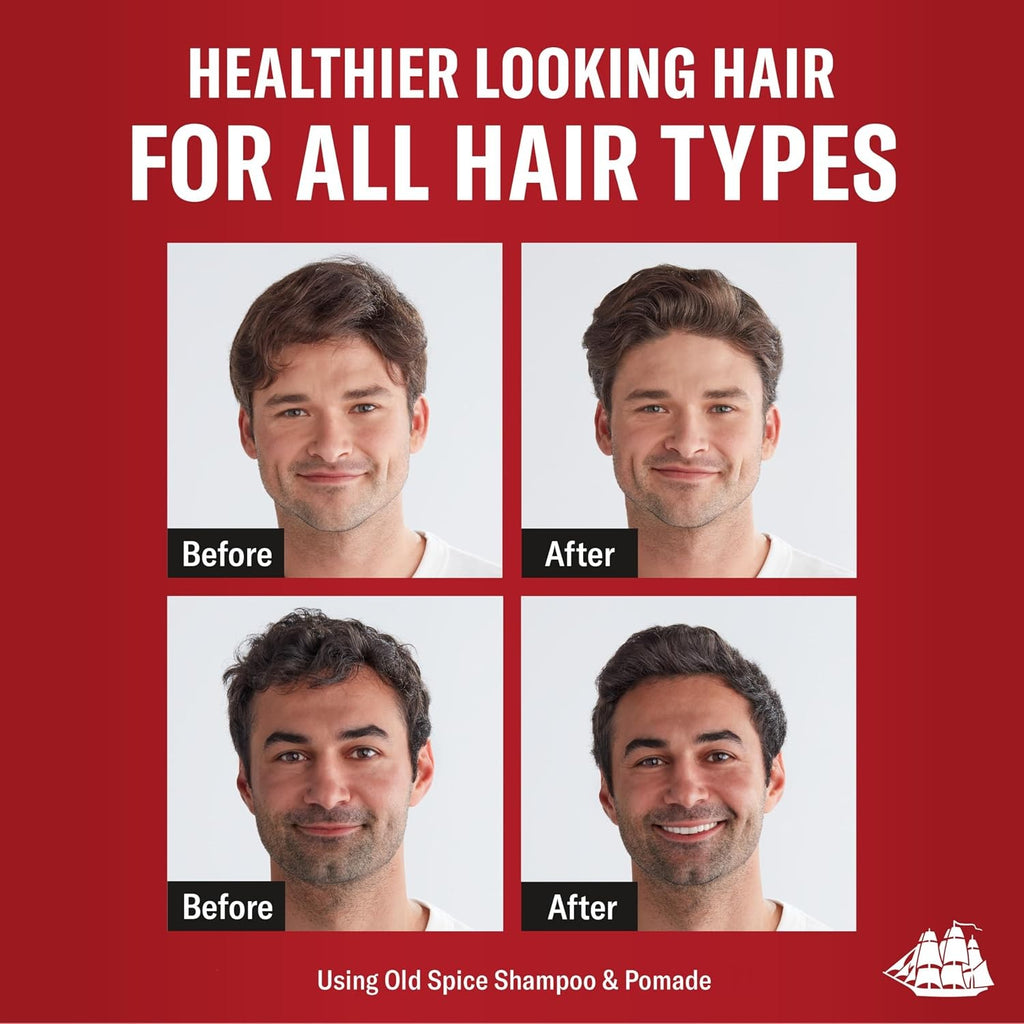 Men's 2-in-1 Shampoo and Conditioner Set with Cedarwood Lime Scent – All Hair Types