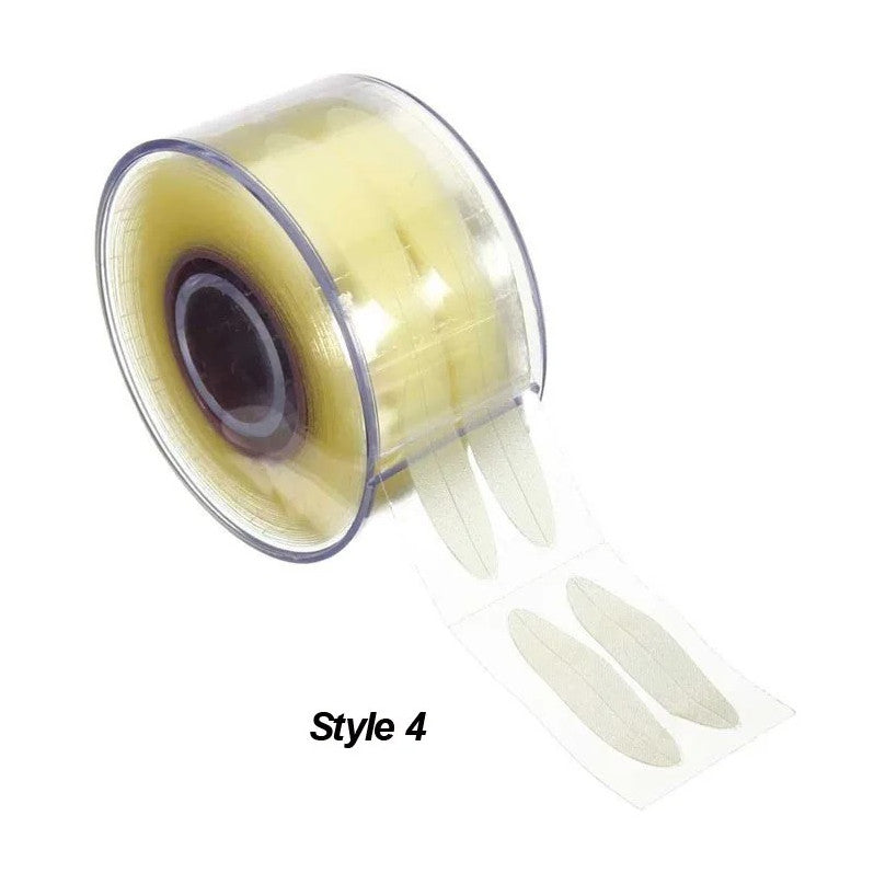 600pcs Double Eyelid Tape Strips Mesh Eye Lift Stickers with Application Fork