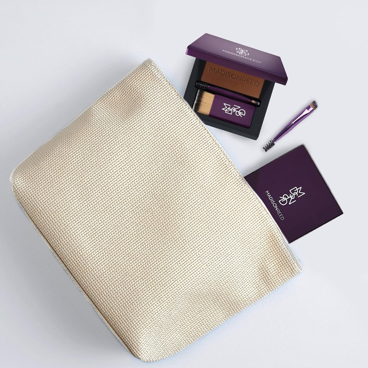 Root Touch Up Powder for Gray Coverage & Brow Filler - Medium Brown