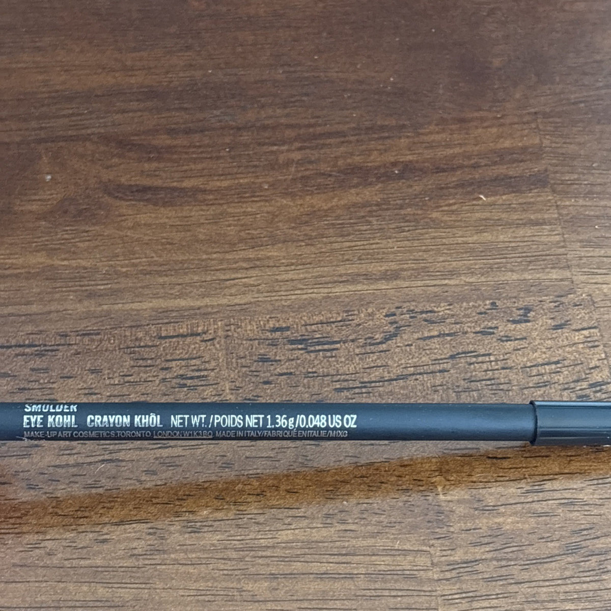 MAC Eye Kohl Eyeliner Smolder - 0.048 Ounce Black Eye Makeup