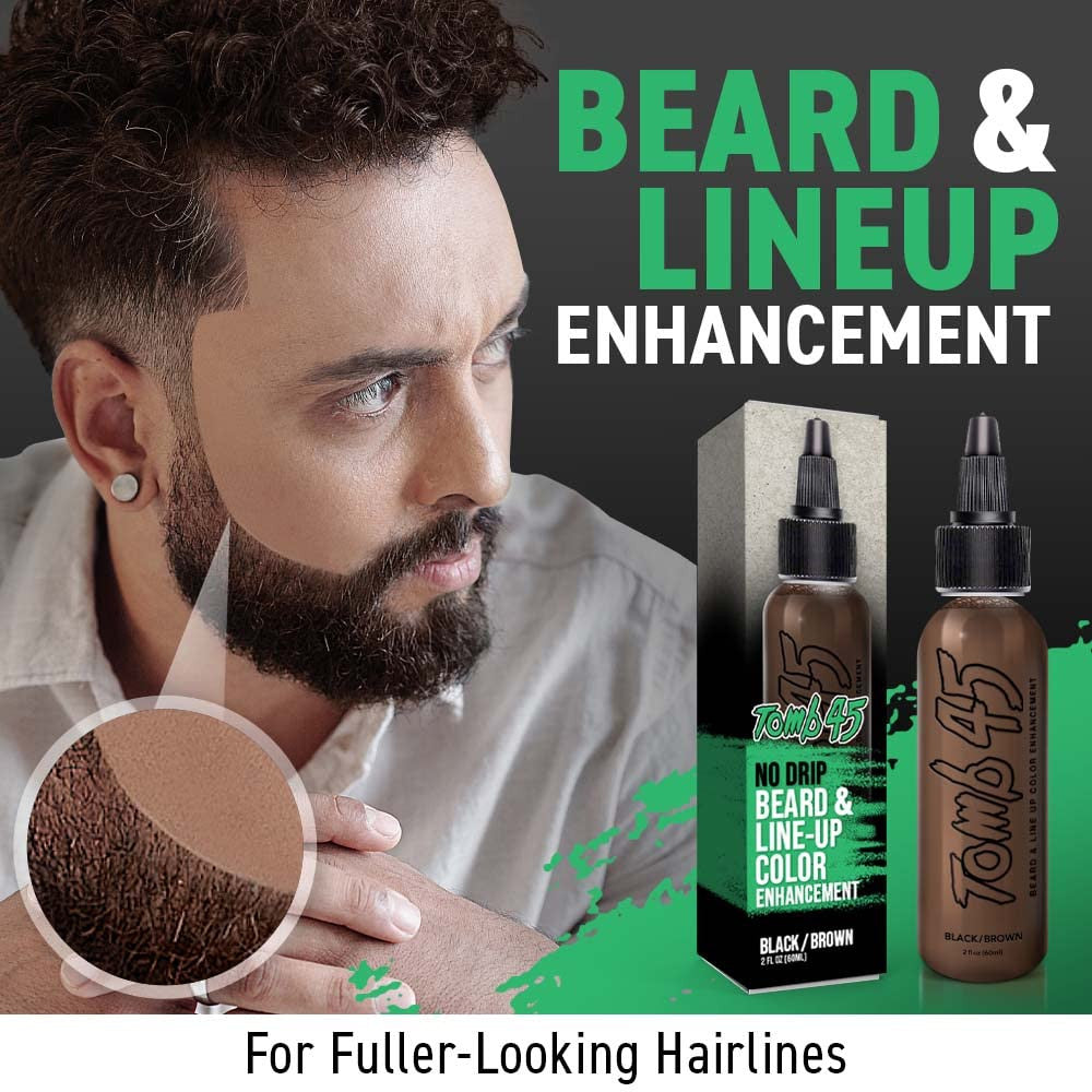 Hair Color Spray for Beard & Hairline, Water-Resistant Beard Filler