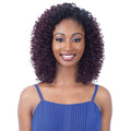 Synthetic Drawstring Full Cap Half Wig for Women - Multiple Colors
