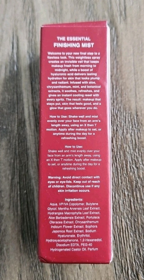 Finishing Mist Spray for Skin Care - Essential Hydrating Spray 1 fl oz
