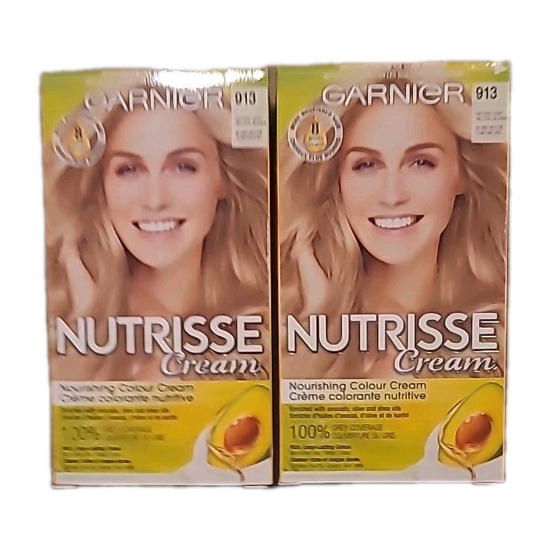 Garnier Nutrisse Light Neutral Blonde Hair Color Cream - 2 Boxes