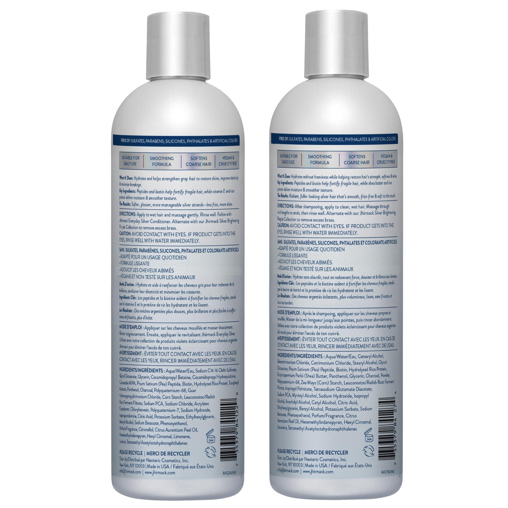 Gray Hair Moisture Shampoo & Conditioner Set - Sulfate-Free, 12 Oz