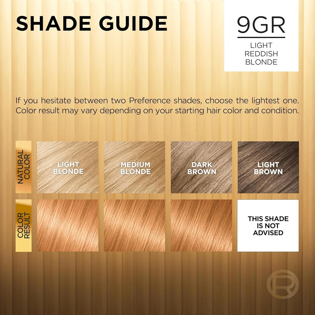 4-Pack Hair Dye Kit - L'Oréal Paris Superior Preference Fade-Defying Permanent Color