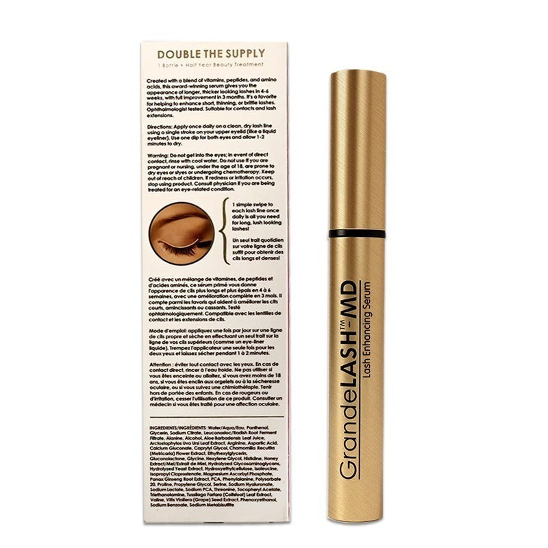 Grande Lash-MD Lash Enhancing Serum 4ML - 6 Month Supply for Longer Eyelashes