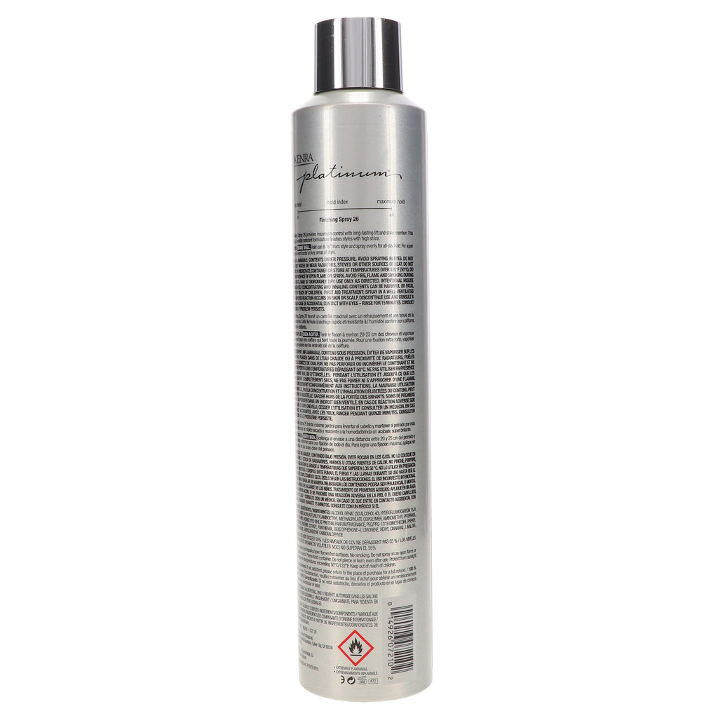 Kenra Platinum Finishing Spray #26 10 oz - Strong Hold & Humidity Resistant
