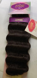 European Deep Virgin Hair Extensions 12 Inch - Natural Black 2