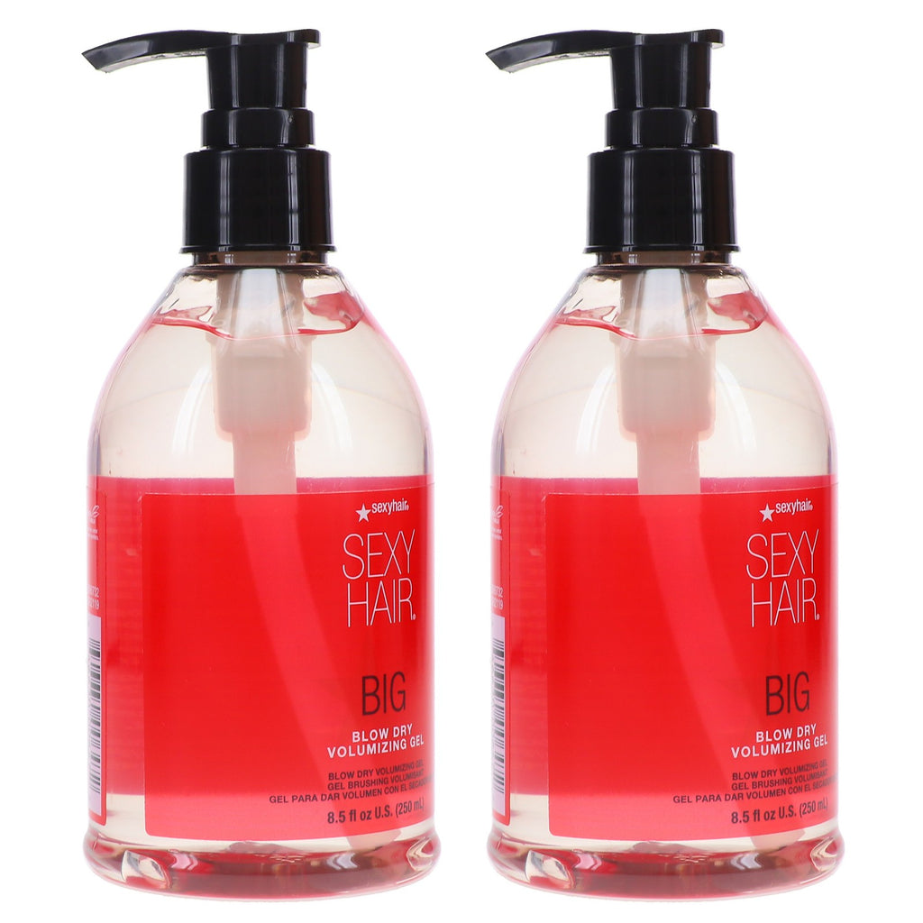 Volumizing Hair Gel 8.5 oz - Pack of 2 for Thick, Full Locks
