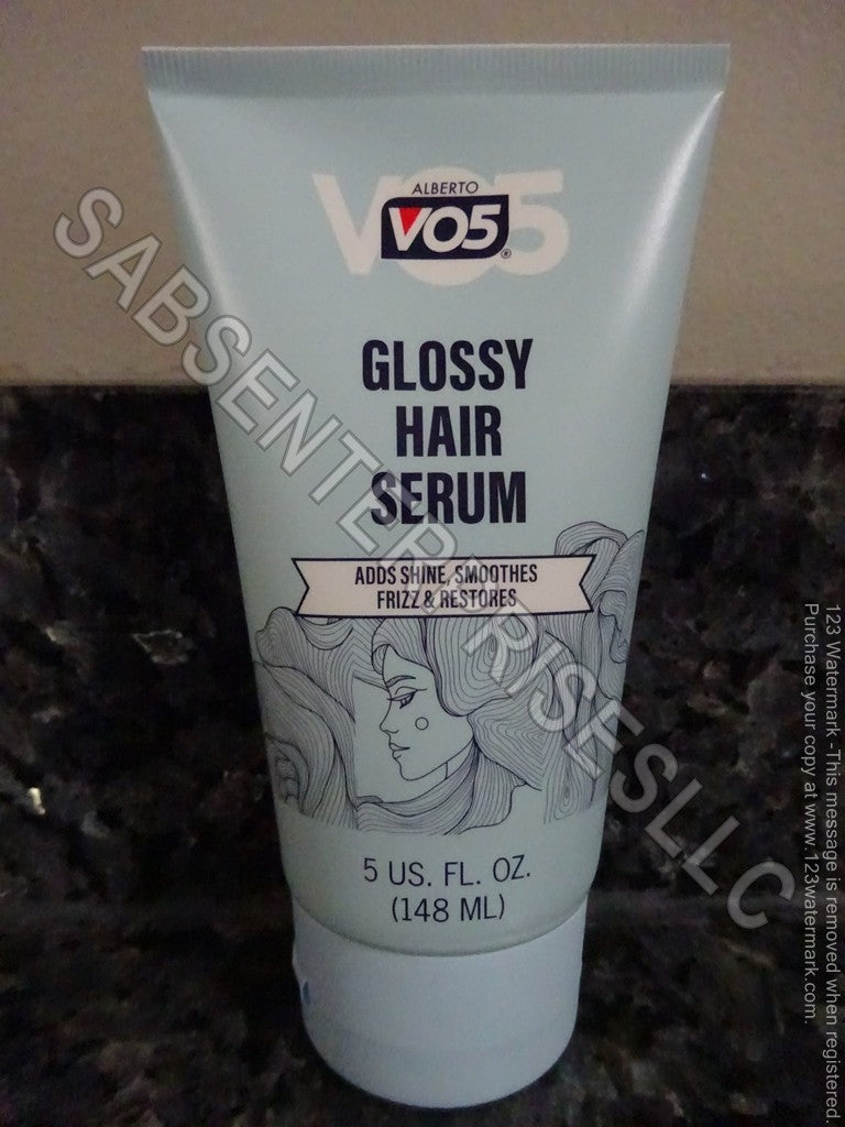 V05 Glossy Hair Serum Set - Shine, Smooth Frizz, Restores 6 Pack 5 oz