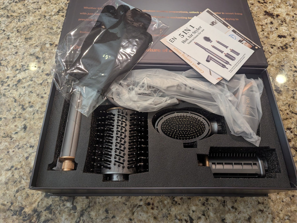 5-in-1 Hot Air Hair Styler Volumizer Blowout Dryer for Styling & Thickening