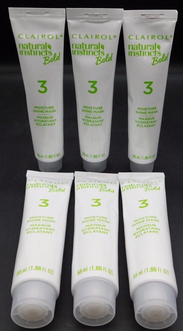 Moisture Shine Hair Mask Set - 6 Tubes of Nourishing Hair Treatment