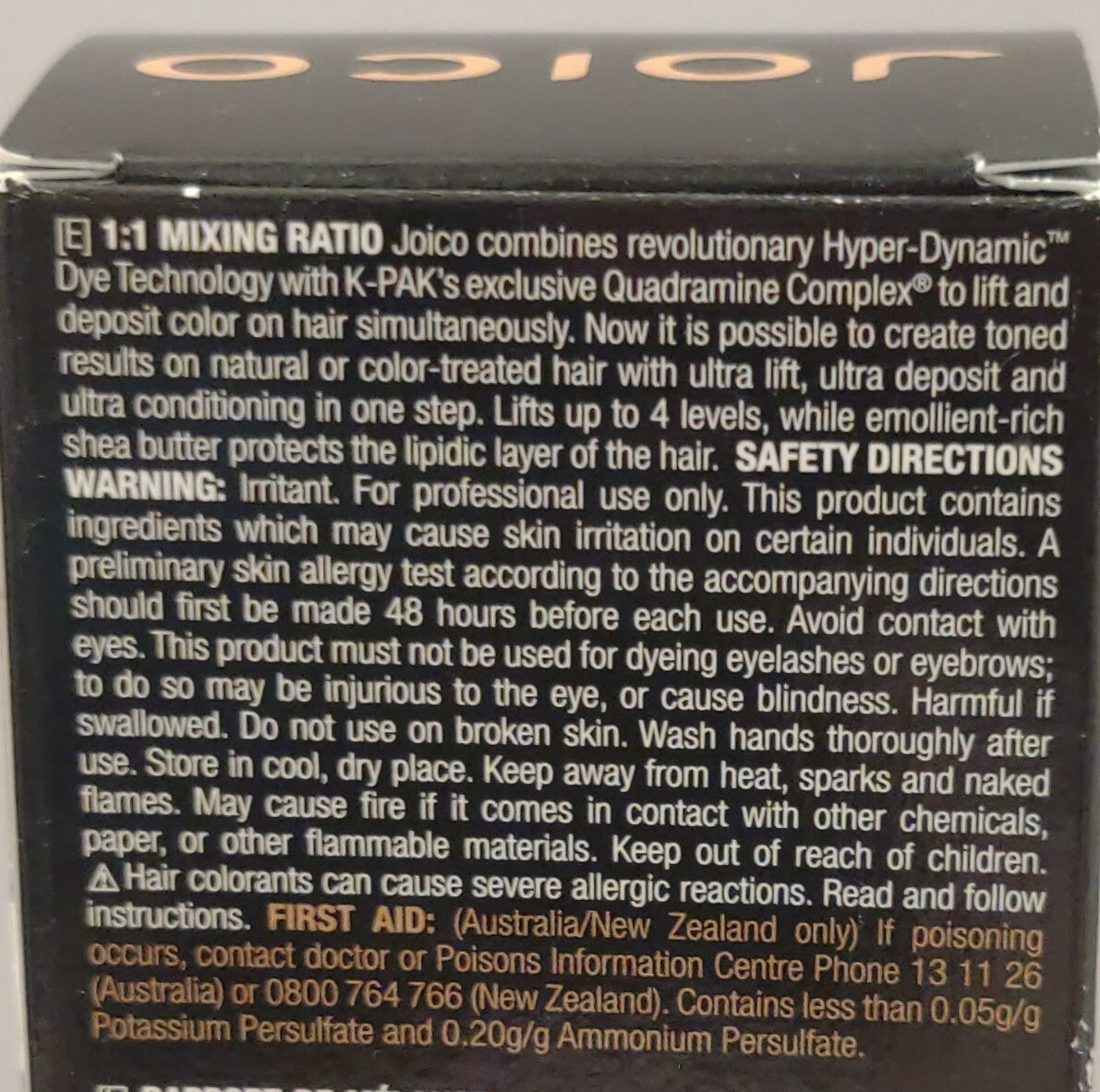 Joico Duo Light Copper Tonal Creme Lightener - 8.5 oz Hair Bleach