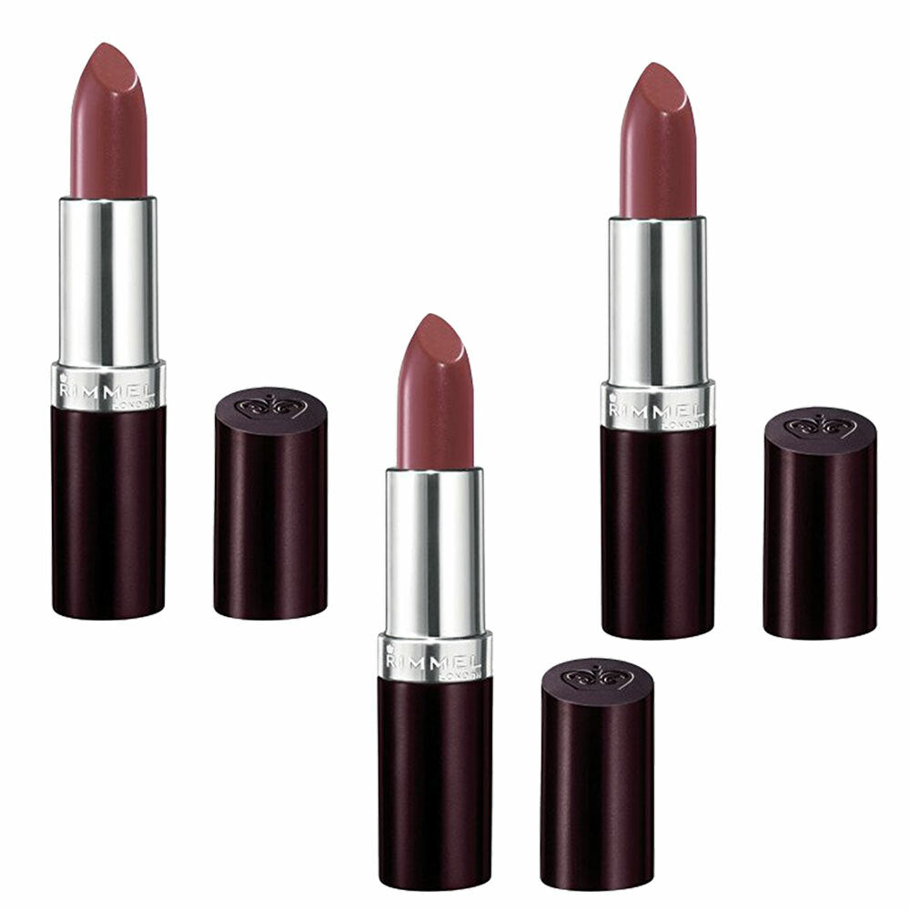 (3 Pack) Long Lasting Lipstick with Coffee Shimmer - 0.14 Ounces