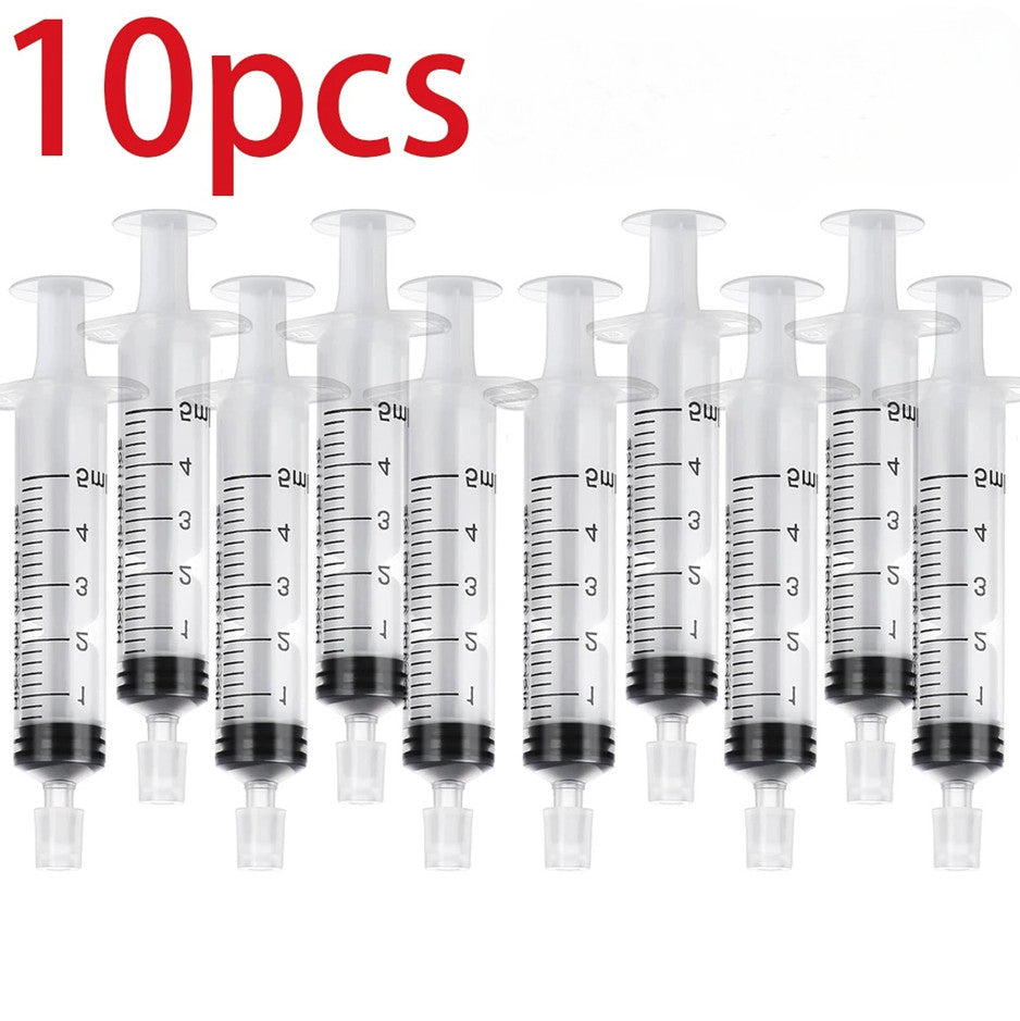 10pcs 5ml Plastic Perfume Syringe Dispenser Set for Refilling and Transfer