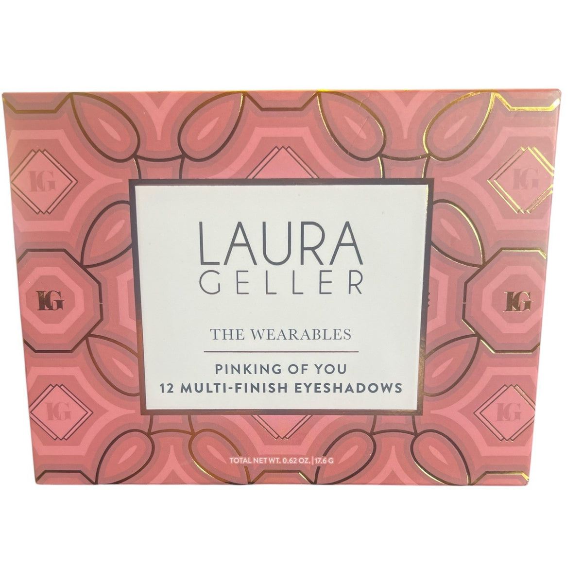 12-Color Multi-Finish Eyeshadow Palette Pinking of You by Laura Geller