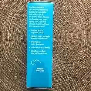 Temporary Hair Color Spray Metallic Teal 1.5oz - Vibrant Hair Dye