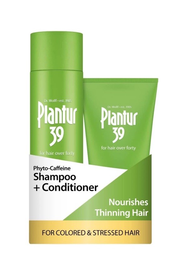 Plantur 39 Phyto-Caffeine Shampoo & Conditioner Set for Colored & Stressed Hair
