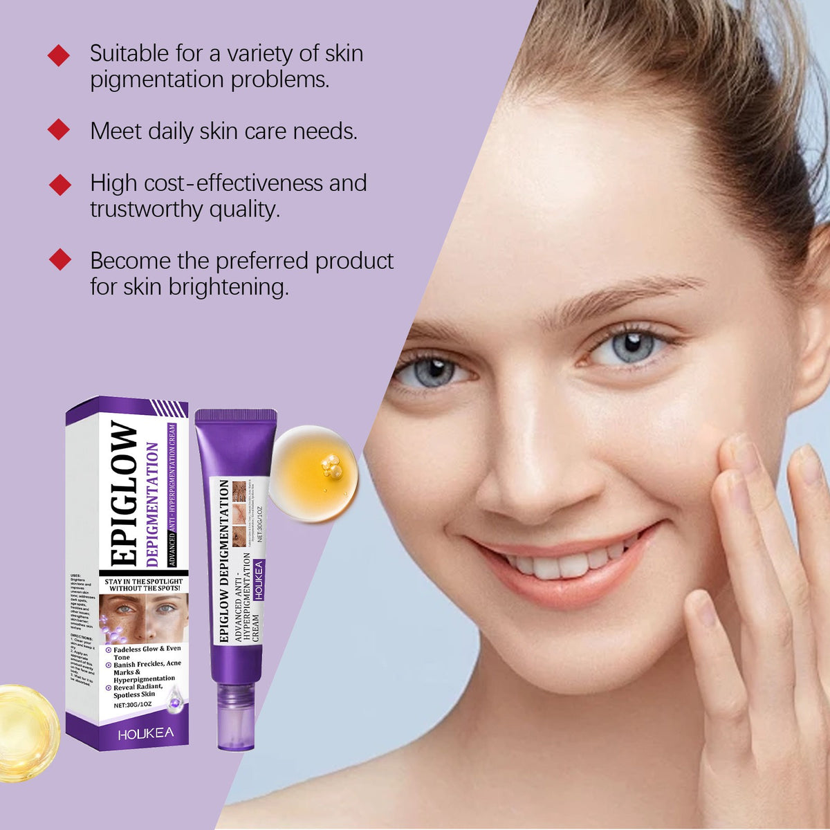 Anti-Hyperpigmentation Cream with Retinol for Sensitive Skin - 30g