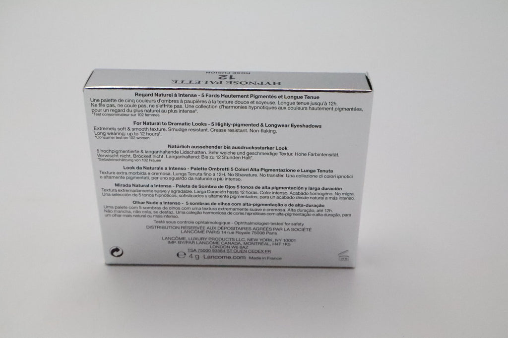 Lancôme Hypnose 5 Shadow Palette - Rose Fusion 12 Colors, 4g