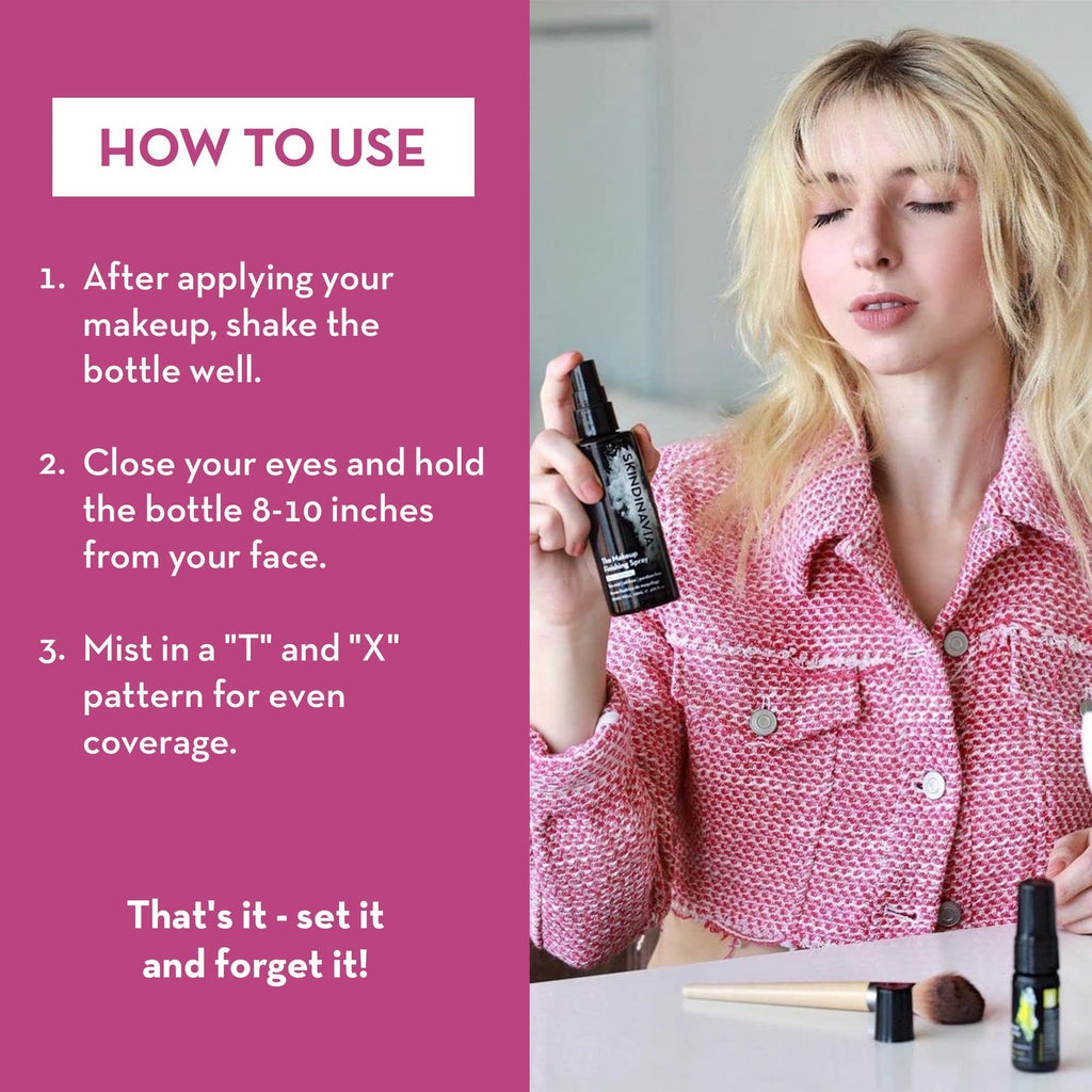 The Makeup Finishing Spray - Bridal Setting Spray with Cooling Technology, 2 oz