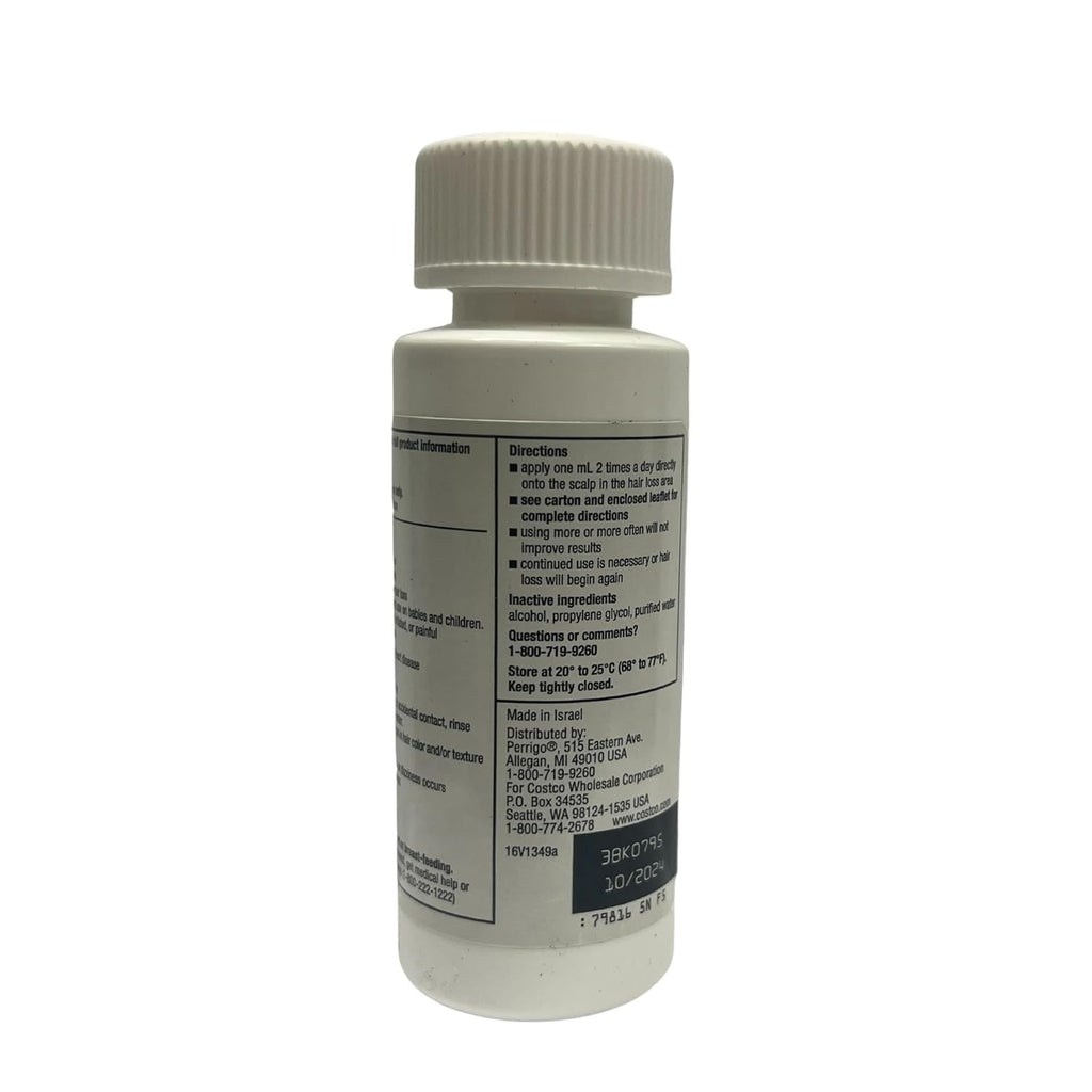 Men's 5% Minoxidil Hair Regrowth Treatment - 2oz with Easy Drop Application