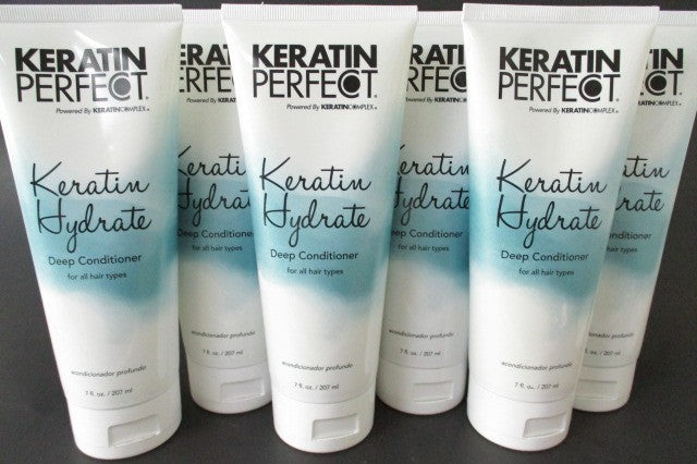 Keratin Hydrate Deep Conditioner 7 oz Pack of 6 for Damaged Hair