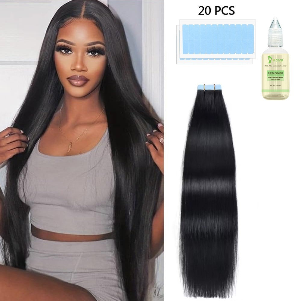 High-Quality Tape-In Hair Extensions | Human Hair, Seamless & Easy to Install