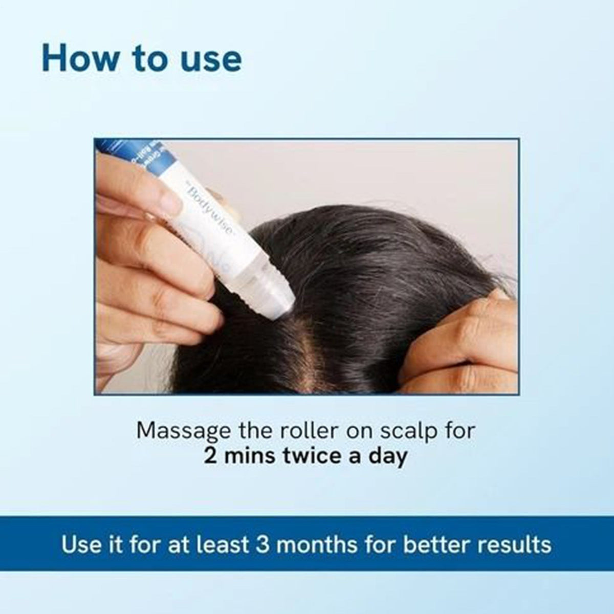 Hair Growth Serum Roll-On with Rosemary & Redensyl - 25ml
