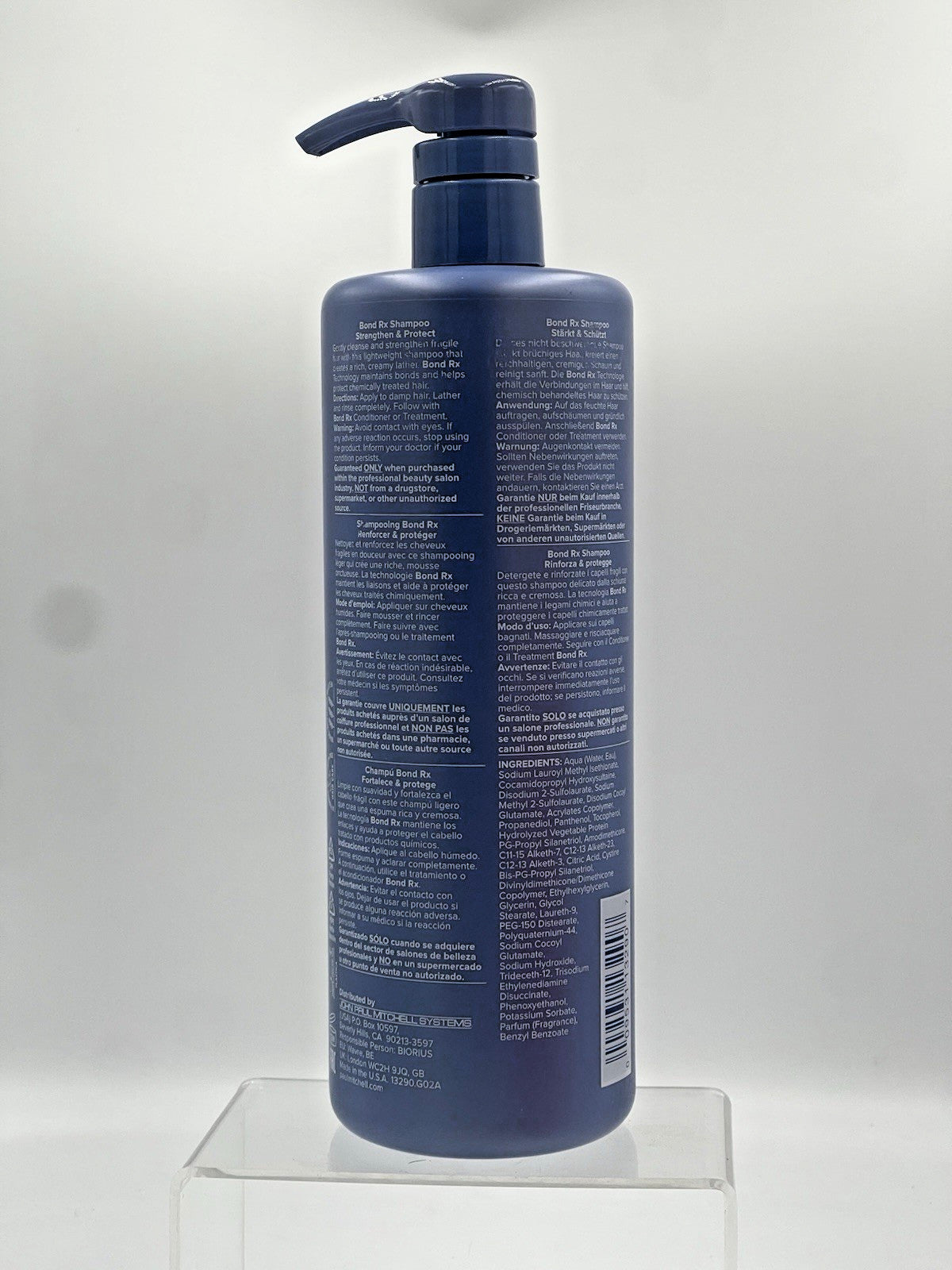 Paul Mitchell Bond RX Shampoo 24oz - Hair Repair & Strengthening for Damaged Hair