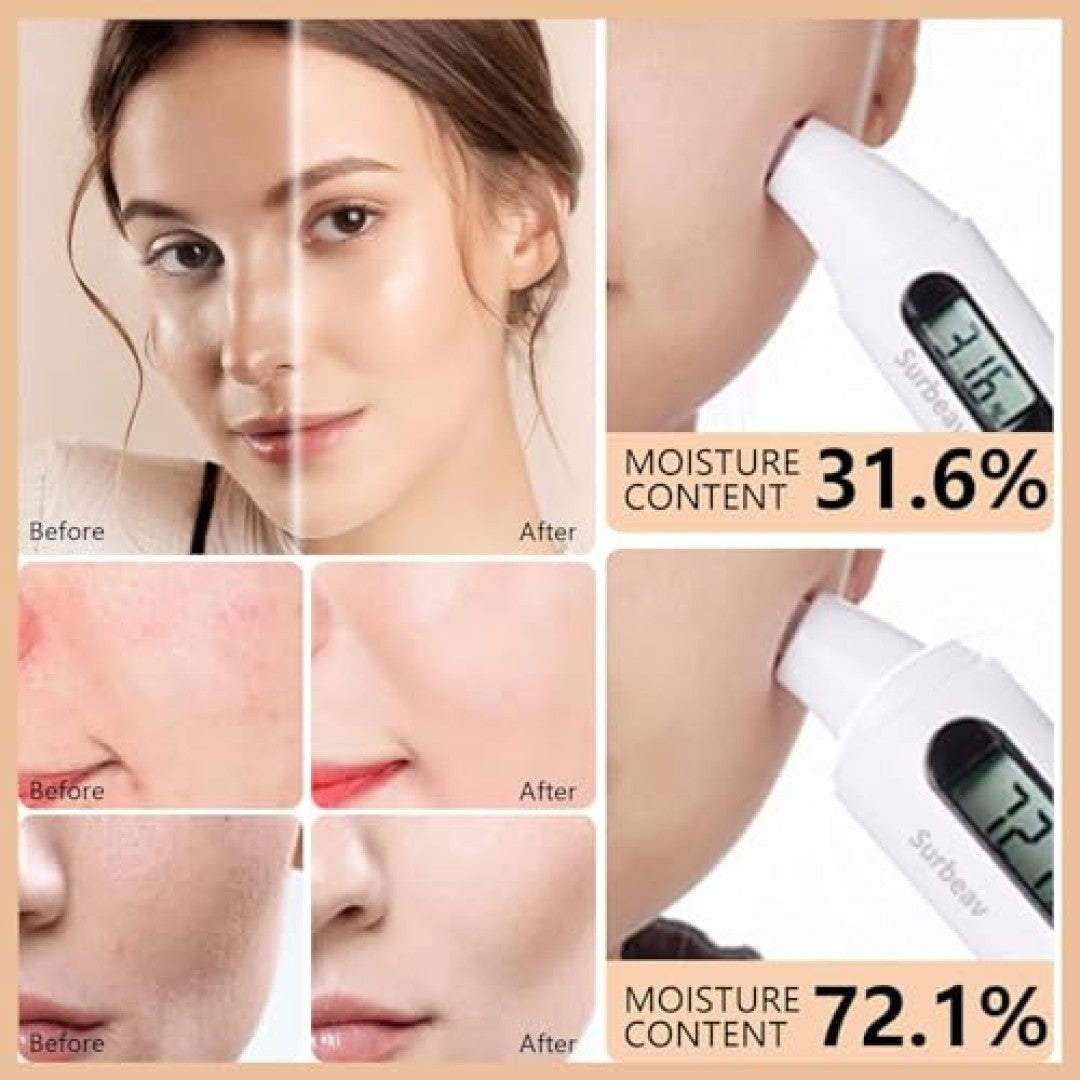 Full Coverage Airbrush Foundation Spray with Brush - Matte Finish, All Skin Tones