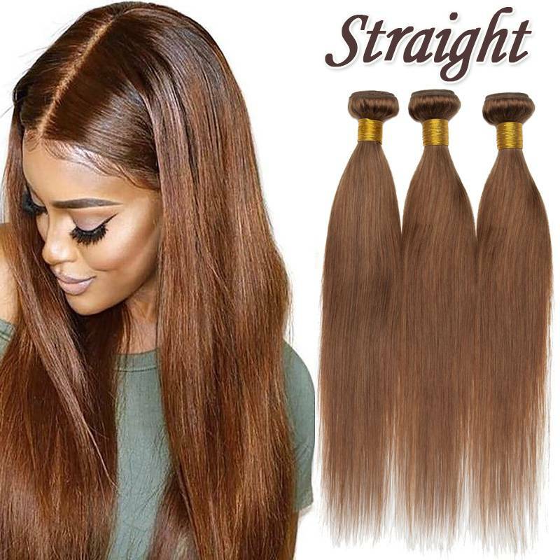 Deep Wave & Kinky Curly Human Hair Extensions - Virgin Weave, Unprocessed, 8-30 inch
