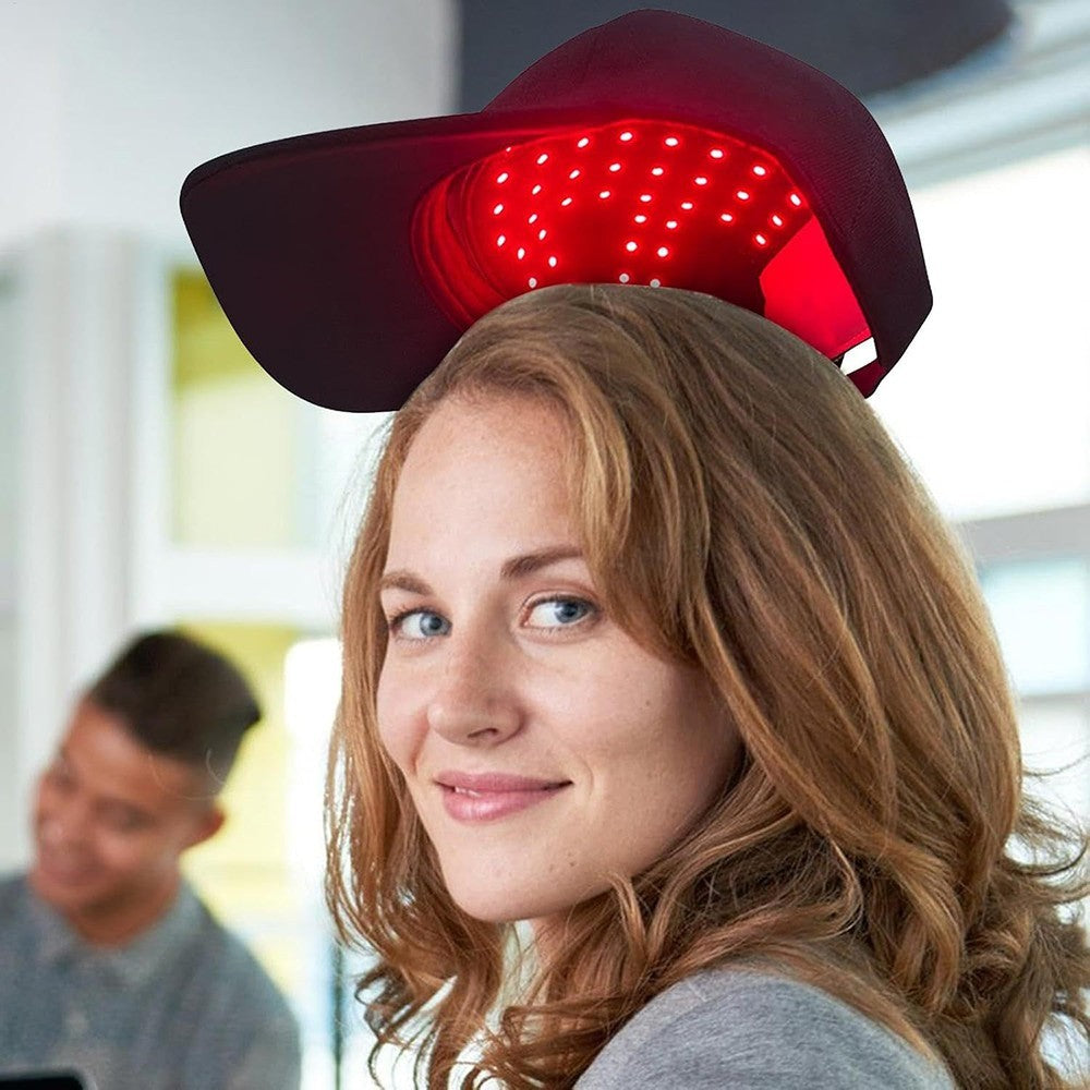 Red Light Therapy Cap for Hair Loss & Regrowth - 660nm & 850nm