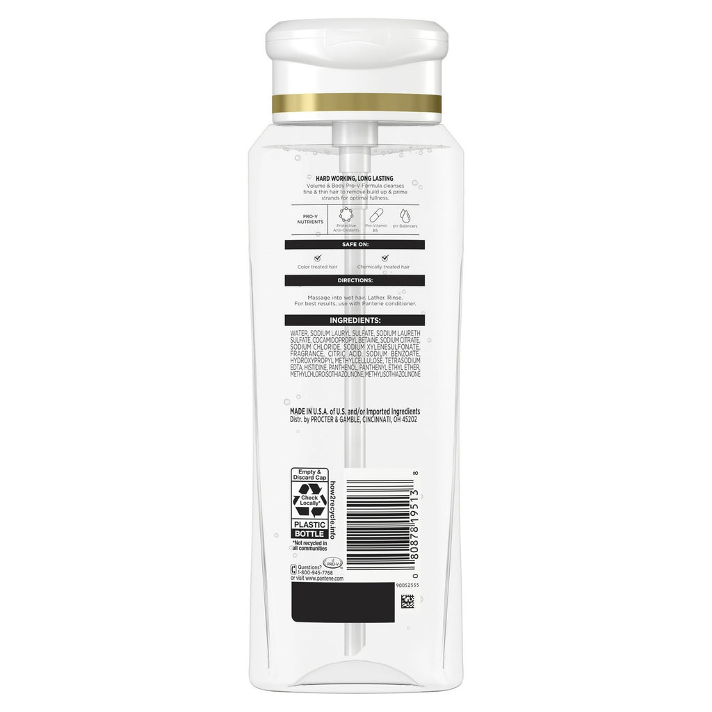Volumizing Shampoo for Fine Hair - Pantene Pro-V 360ml Pack of 6
