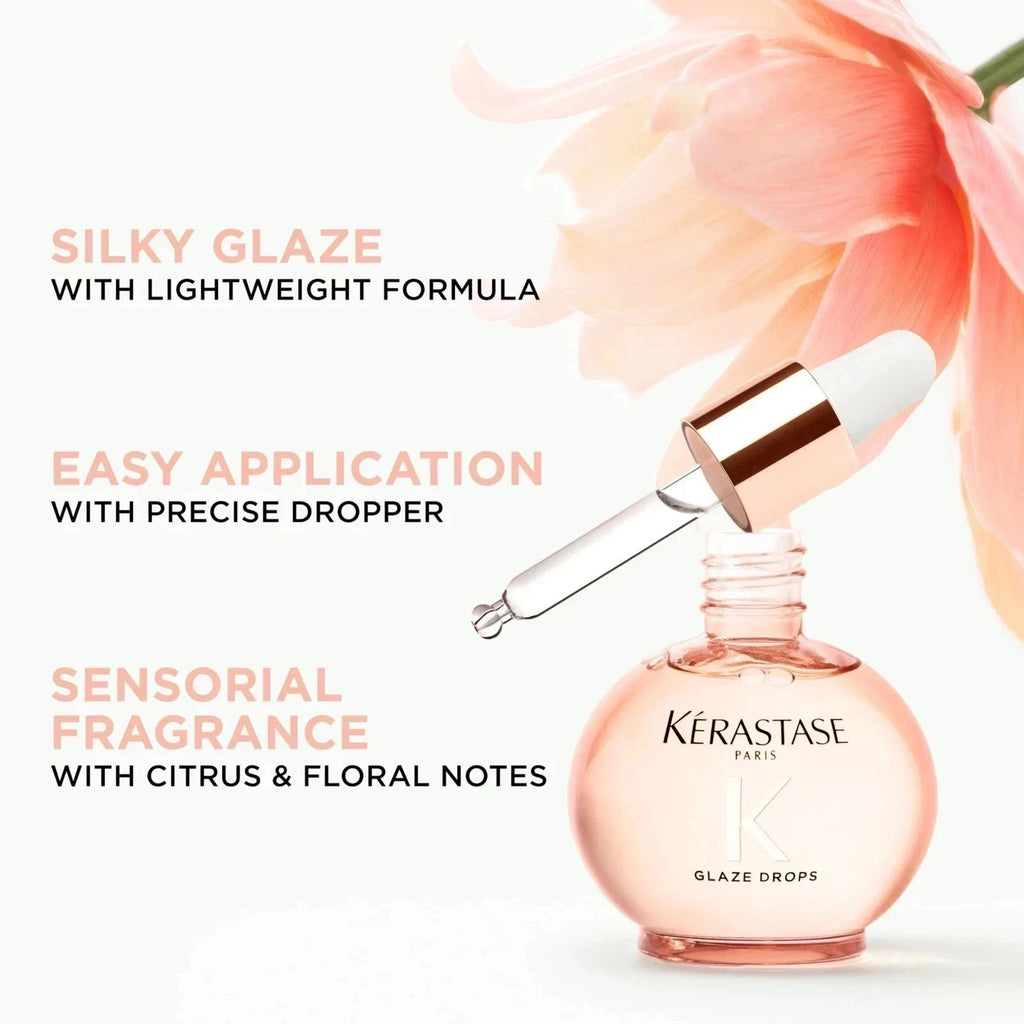 Kérastase Gloss Absolu Hair Gloss Oil Drops 45ml - Shine & Nourish
