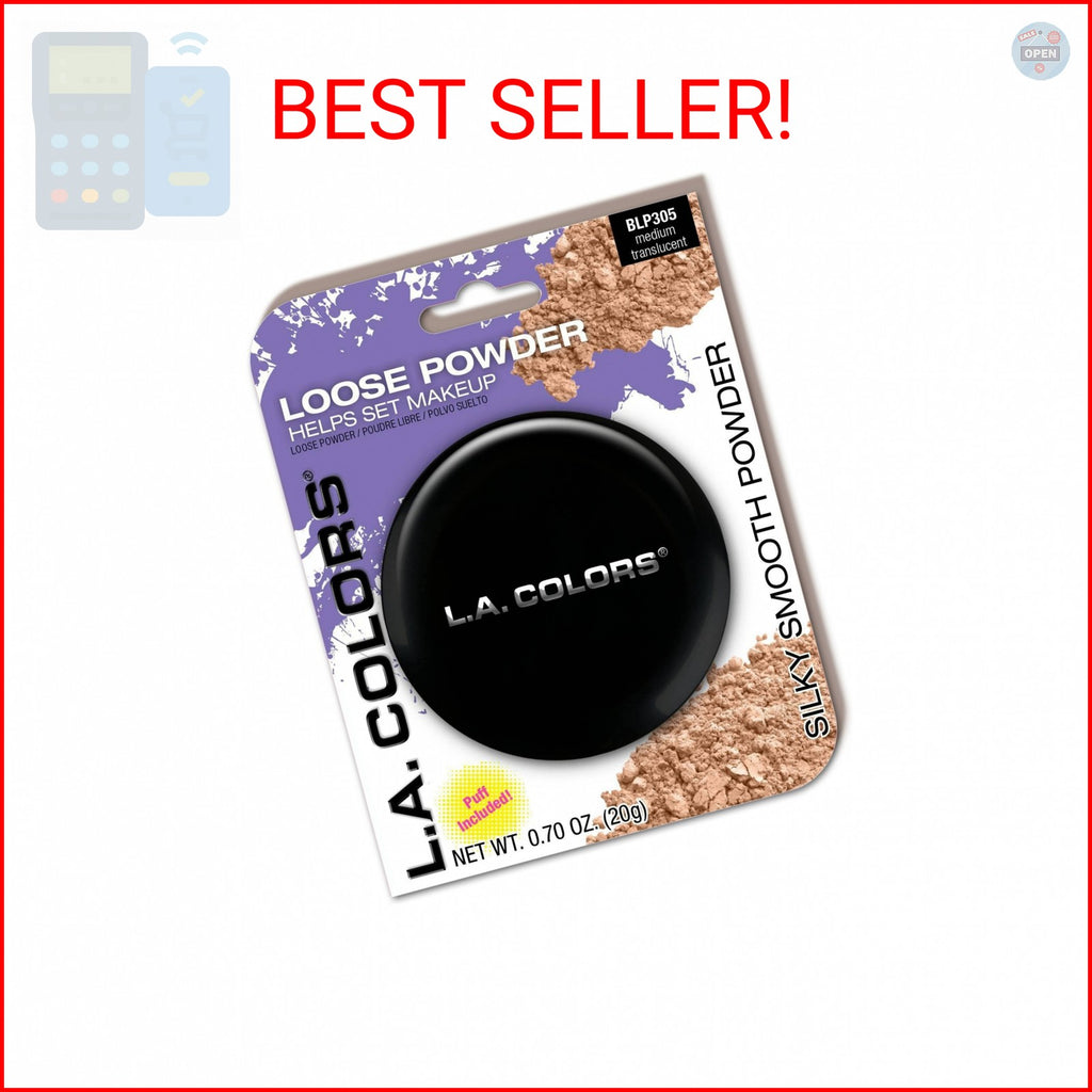 Loose Translucent Face Powder for Makeup - Medium Shade