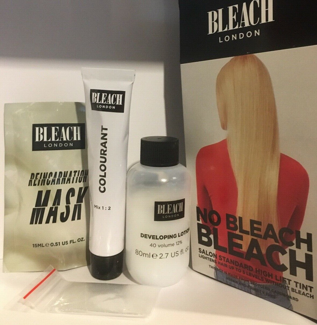 Hair Bleach Kit with Toner & Repair Mask - Choose Variants