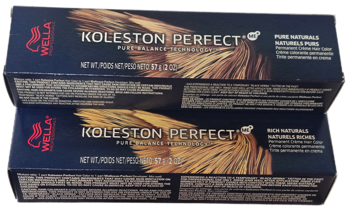 Wella Hair Color Glaze Kit - Signature Naturals & Shinefinity