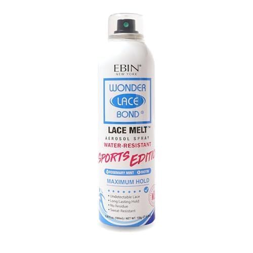Water-Resistant Wig Adhesive Spray with Maximum Hold & Rosemary Mint 6.08oz