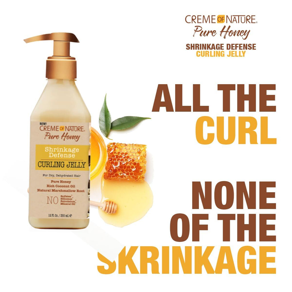 Moisturizing Curling Jelly for Defined Soft Curls - 12oz