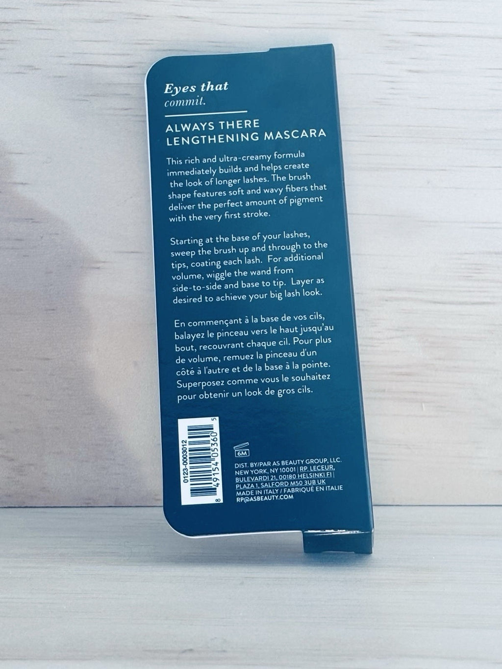 Lengthening Black Mascara for Lash Volume and Definition - 0.37 oz