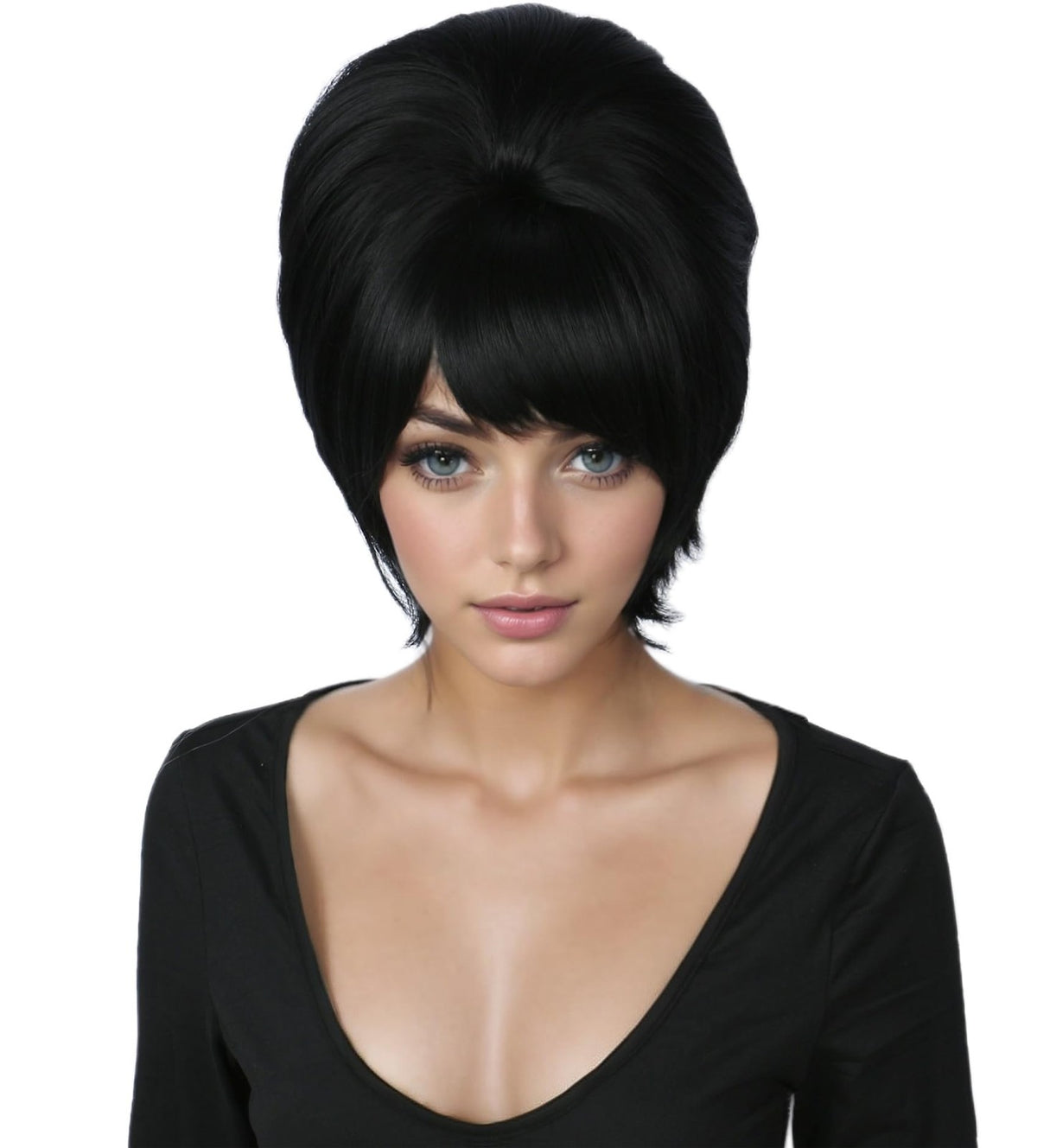 1960s Beehive Wig for Halloween Cosplay Party Costume - High Temp Synthetic Hair