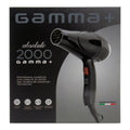 Professional 2000W Hair Dryer with Tourmaline Ionic Technology - Black