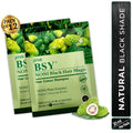 Natural Hair Dye Shampoo with Noni Fruit - Black Hair Color & Nourishment