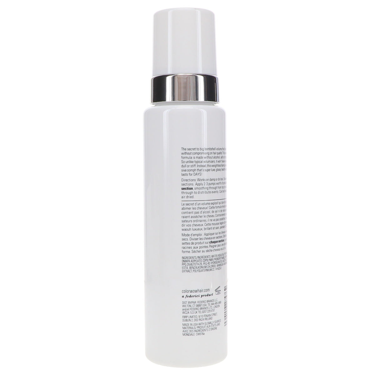 Volumizing Hair Foam for Thick, Glossy Locks - 11.8 oz