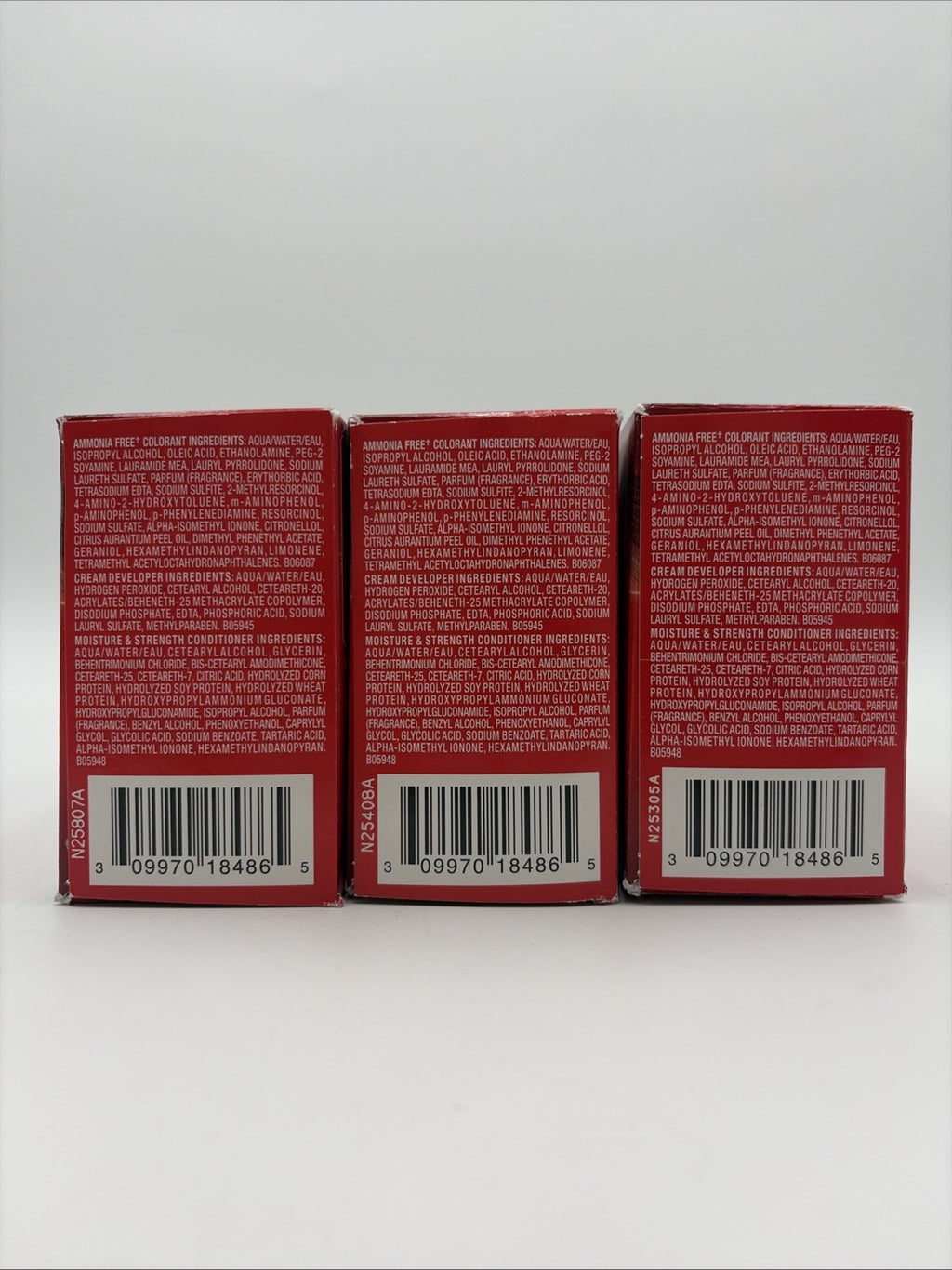 Revlon ColorSilk Beautiful Color Hair Dye 55 Light Reddish Brown Pack of 3